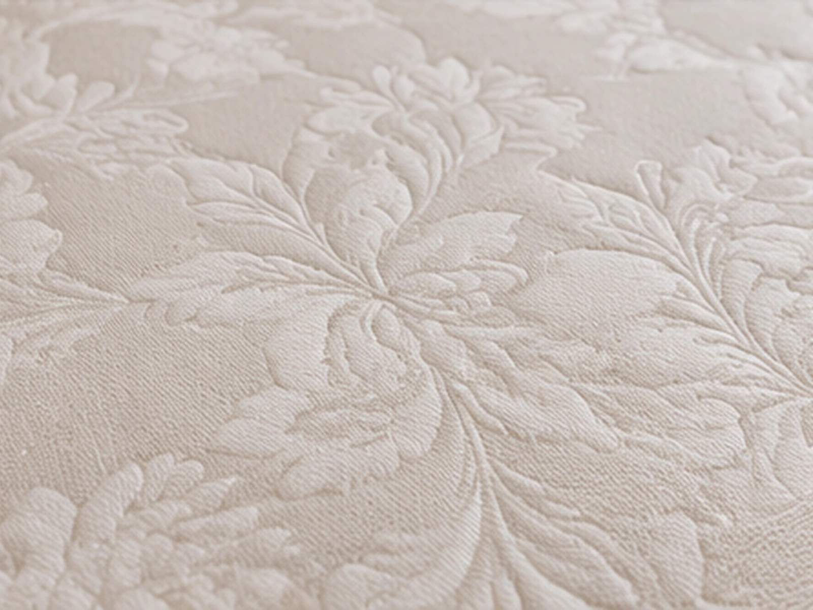 Textura da superfície do colchão magnético com detalhes em dourado